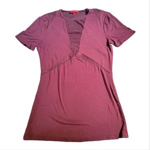 The Buckle Red by BKE blouse maroon xs
